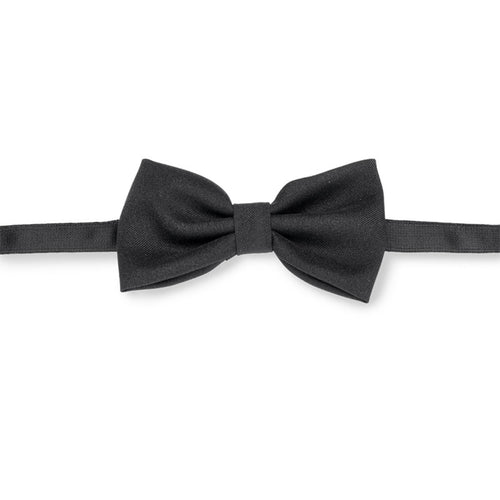 Papillon Dacron Nero Cravattino Cameriere