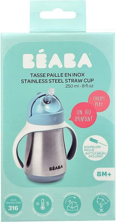 Tazza Inox Cannuccia Beaba 250ml