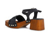 SANDALO IN PELLE SCAMOSCIATA