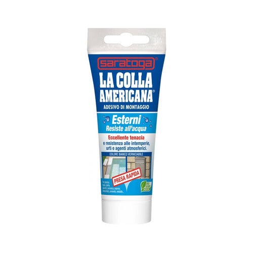 La Colla Americana 200gr colla bianca universale a presa rapida per esterni ed interni