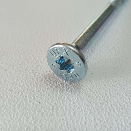 Vite 6x120mm - 10 unità TPS zincata testa conica per legno impronta torx