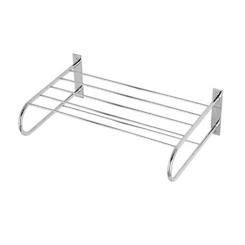 514- confezione 2 pz - Griglia porta salviette da bagno in ottone cromato