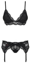 obsessive Bra Set Nero Pizzo
