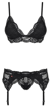 obsessive Bra Set Nero Pizzo