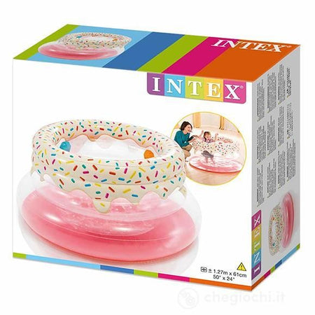 Intex - Gonfiabile ciambella My First Gym Donut