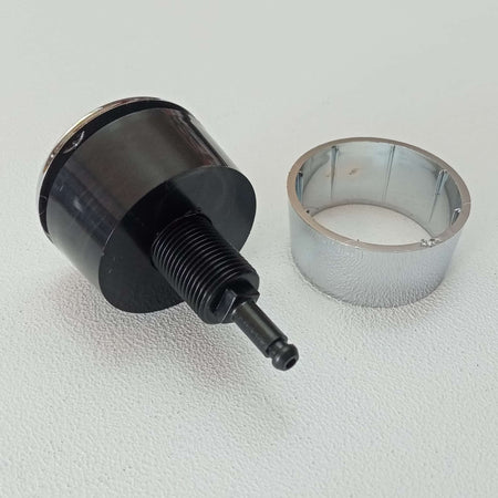 Pulsante di scarico cromato pneumatico per batteria di scarico Tremolada