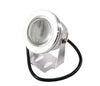 Faro Faretto Led Orientabile Calda Fredda Rgb 10 Watt Cob 12 Volt Ip 65 Luce