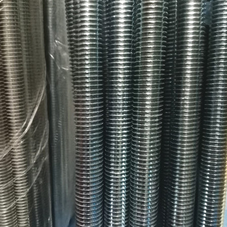 Barra asta filettata 4mm di acciaio zincato da 1mt classe di resistenza 4.8 passo grosso