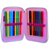 ASTUCCIO 3 ZIP SCUOLA DIS. 3D PAPERINA DISNEY MULTISCOMPARTO COLORI GIOTTO