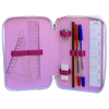 ASTUCCIO 3 ZIP SCUOLA DIS. 3D PAPERINA DISNEY MULTISCOMPARTO COLORI GIOTTO