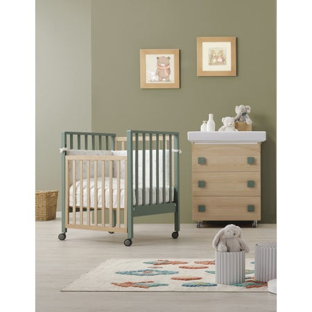 Culla Evolution 6 in 1 Erbesi con tessile