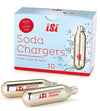 Soda Chargers - 10 capsule di soda, per acqua gassata, 84 g
