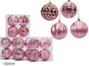 Set 4 Palle 100mm Rosa 4 Assortimenti