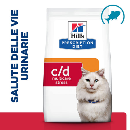 Hill's Prescription Diet Multicare Stress secco Gatti Adulti pesce oceanico