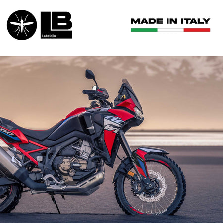 Adesivi 3D Protezione Parasteli compatibili con Honda Africa Twin 1100 2022