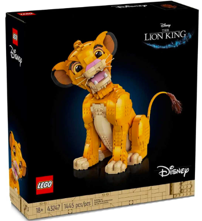 43247 - Lego Disney - Giovane Simba, Re Leone