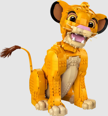 43247 - Lego Disney - Giovane Simba, Re Leone
