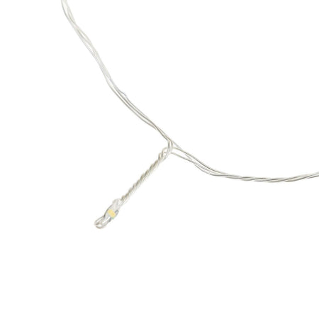 Luci di Natale catena luminosa con micro led decorazione da esterno 12 mt