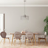 Lampadario Industrial Milligan 1 Luce Acciaio Grigio
