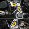 Adesivi 3D Protezioni Battitacco compatibili con Yamaha tenere 700 Rally Edition