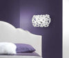 Applique da parete per interno 40W 2XE14 bianca GRAPE