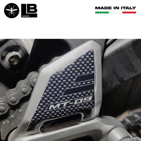 Adesivi 3D Protezioni Battitacco moto compatibili con Yamaha Mt-09 2017-2020