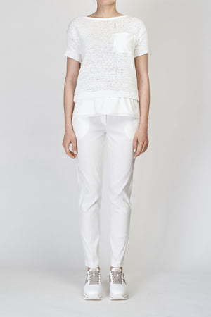 D.EXTERIOR Pantaloni Bianco da donna