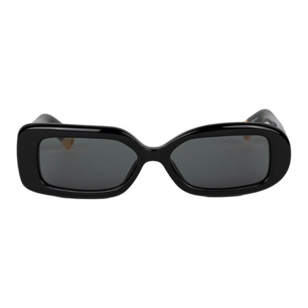 Jacquemus Rond Carre Acetate occhiali da sole in nero da uomo