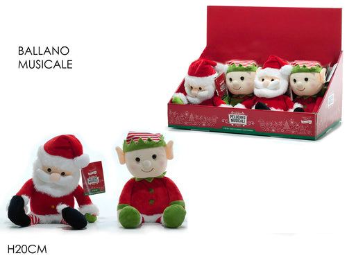 Personaggi Natalizi con Musica e Movimento