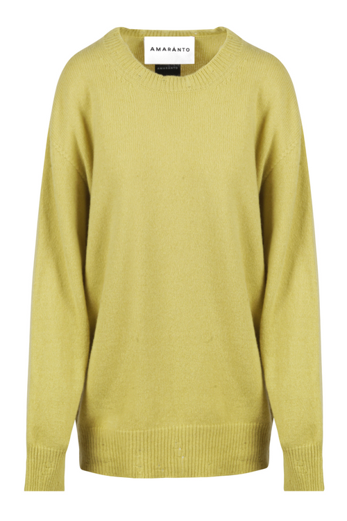 AMARANTO Amaranto - Maglia - 461286 - Lime da donna