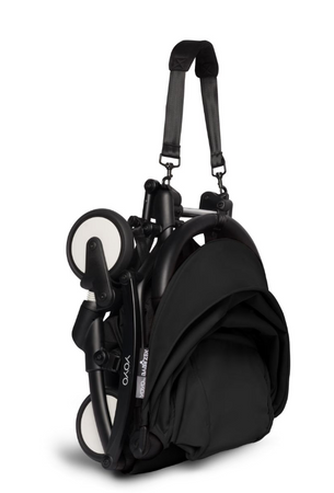 Stokke - Passeggino YOYO³ Telaio Nero con rivestimento incluso
