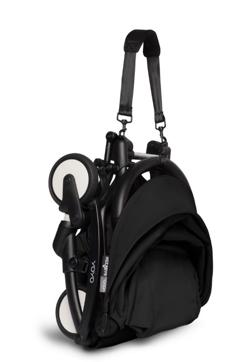 Stokke - Passeggino YOYO³ Telaio Nero con rivestimento incluso