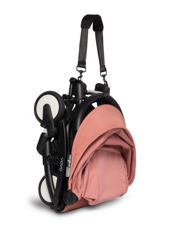 Stokke - Passeggino YOYO³ Telaio Nero con rivestimento incluso