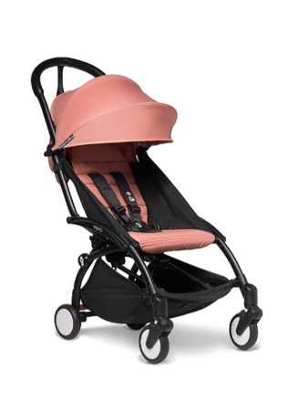 Stokke - Passeggino YOYO³ Telaio Nero con rivestimento incluso
