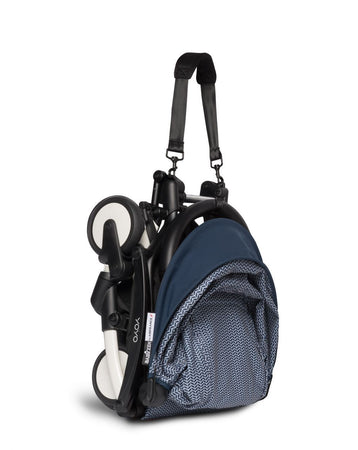 Stokke - Passeggino YOYO³ Telaio Nero con rivestimento incluso