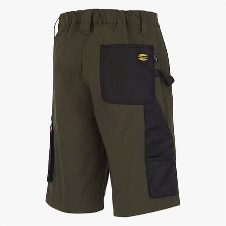 Bermuda da lavoro con tasche laterali "Stretch", pantalone da uomo corto