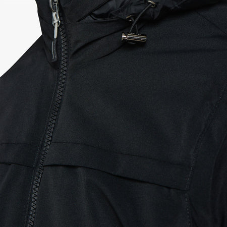 Giubbotto giubbino bomber d-swat nero giaccone da lavoro autunno inverno idrorepellente (tg m - nero)