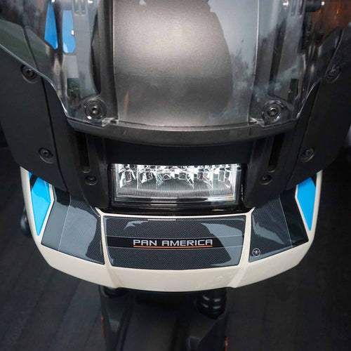 Adesivi 3D Protezioni frontali moto compatibili con Harley Davidson Pan America