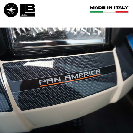 Adesivi 3D Protezioni frontali moto compatibili con Harley Davidson Pan America