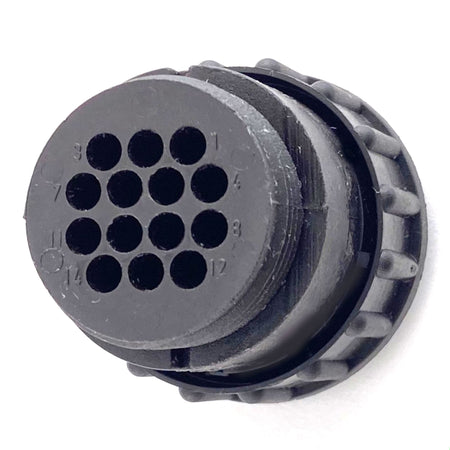 Spina vol. con contatti 14 poli Te connectivity