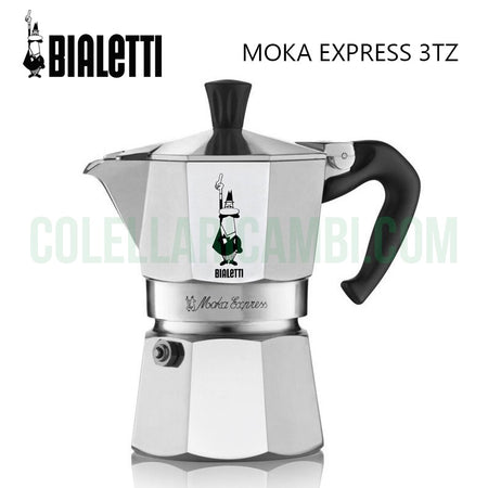 Caffettiera Bialetti Moka Express 3 Tz.