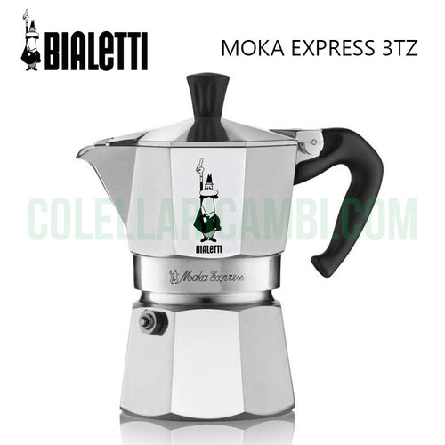 Caffettiera Bialetti Moka Express 3 Tz.