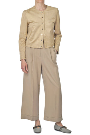 LA FEMME BLANCHE La Femme Blanche - Giubbotto - 451444 - Beige da donna