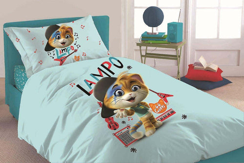 44 GATTI Hermet Parure Copripiumino 1 Piazza 100% Cotone, Bianco e Azzurro Casa e cucina/Tessili per la casa/Biancheria da letto/Coperte e trapunte/Trapunte Scontolo.net - Potenza, Commerciovirtuoso.it