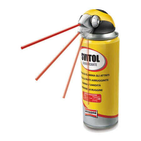 Svitol 250 ml lubrificante spray sbloccante testina orientabile penetrante protettivo