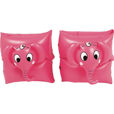 Braccioli per bimbo bimbi colorati forma di animale fino dai 3 a 6 anni in plastica vinile (fucsia)