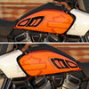 Adesivi 3D Protezioni laterali moto compatibili con Harley Davidson Pan America