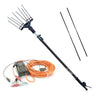 Abbacchiatore elettrico Karbonium Evo AL300 centralina 12-33V con asta telescopica raccolta olive