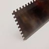 Australian 28x12cm dente 5x7mm sinistro frattone frattazzo dentato in ferro per colla