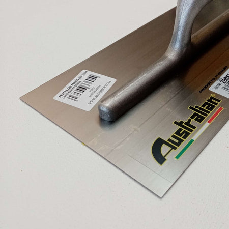 Australian 280x120mm frattone frattazzo liscio professionale in acciaio saldato